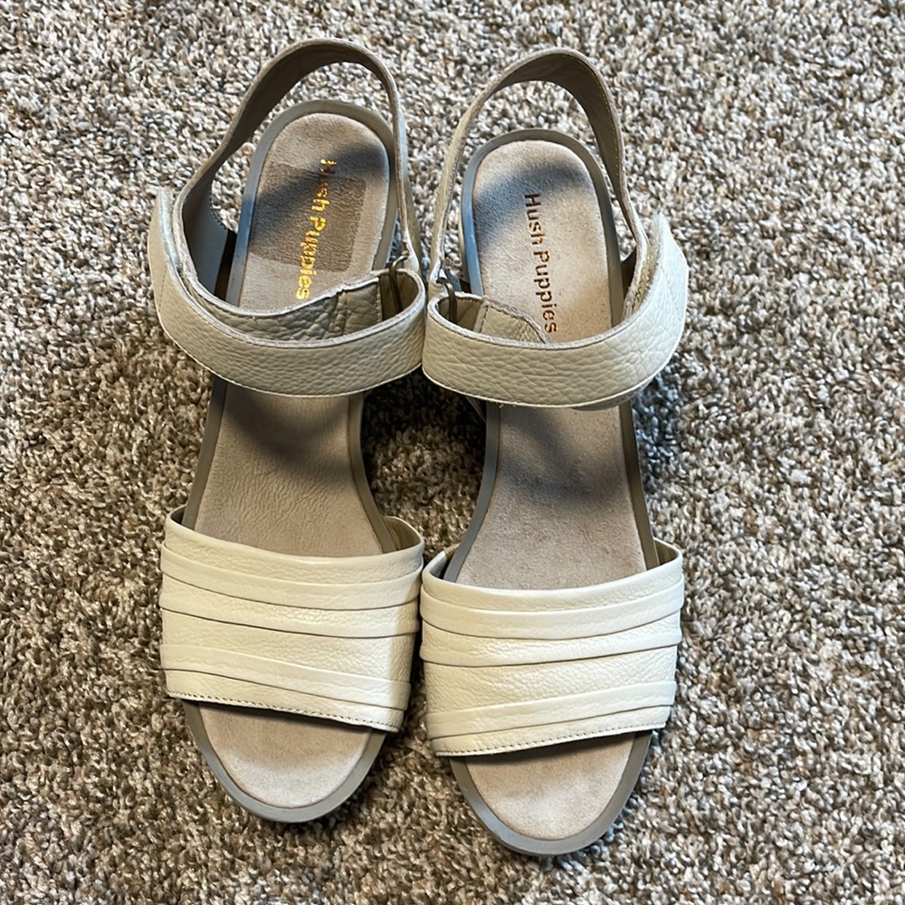 Hush Puppies leather sandals